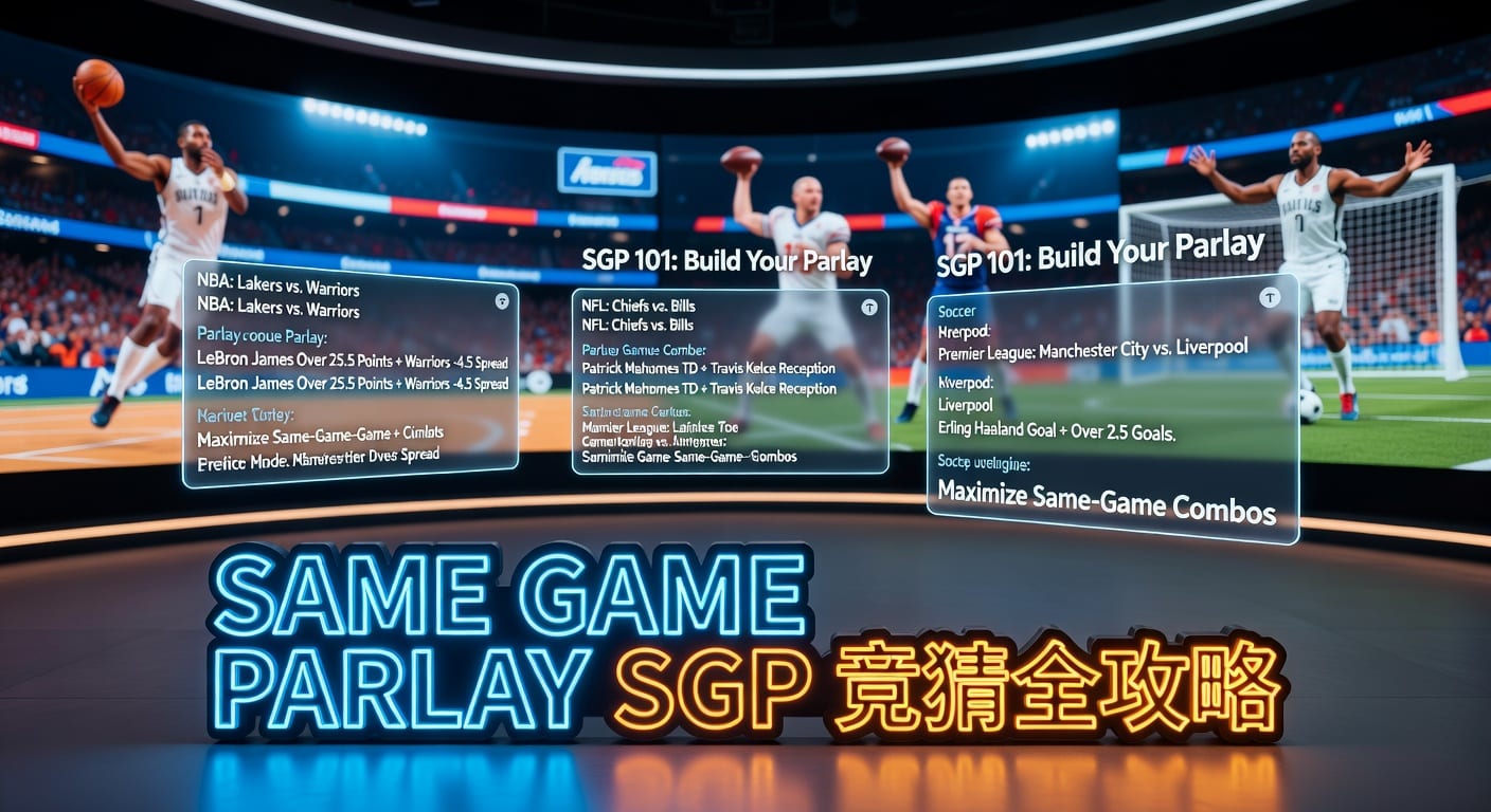 Same Game Parlay SGP 实战解读