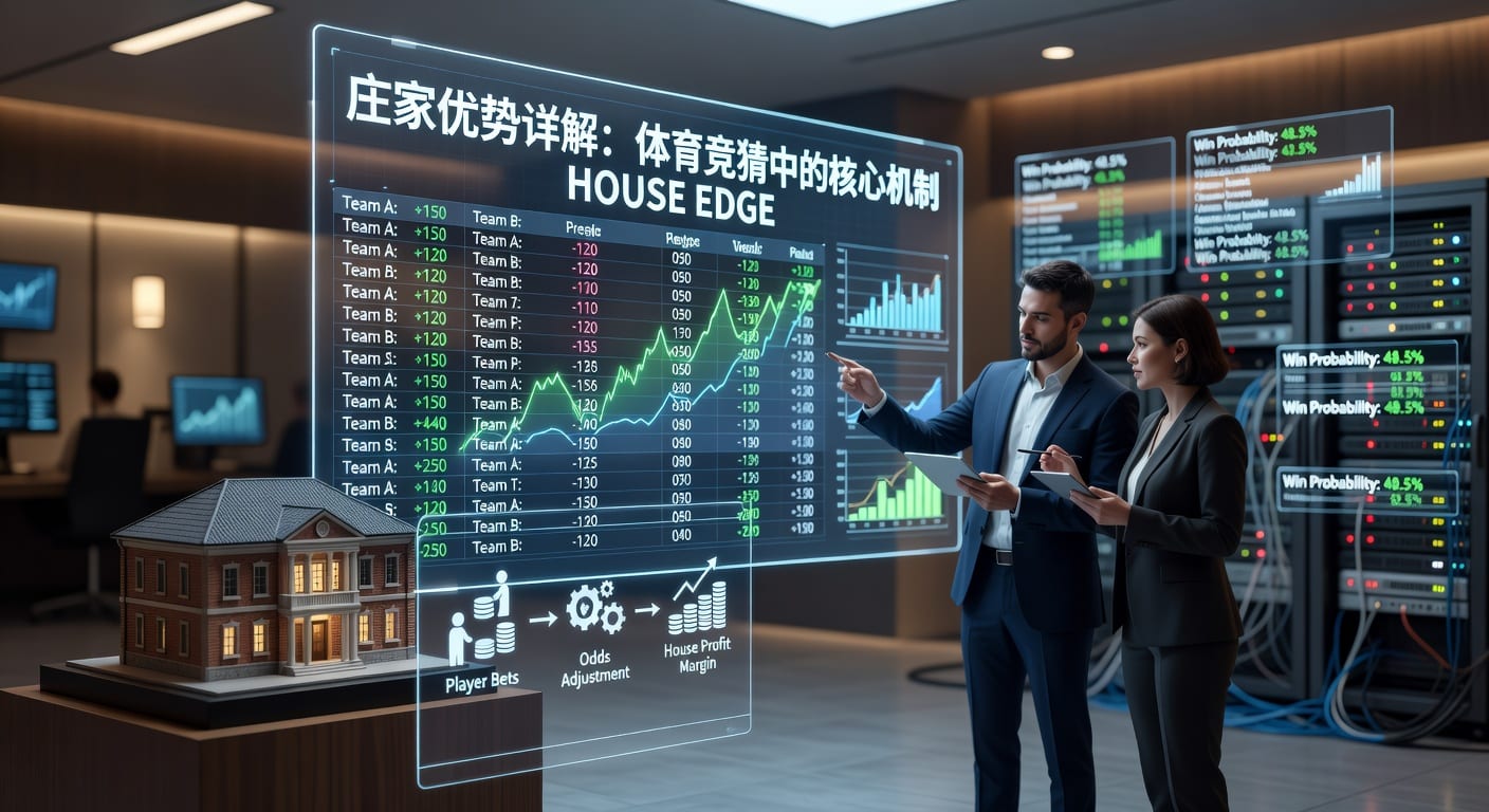 庄家优势 house edge：体育投注长期回报与风险解析 - 战旗体育官网