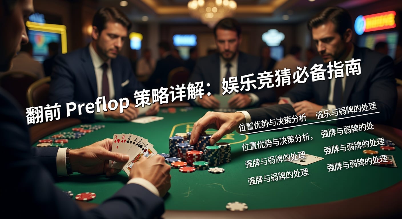 翻前 preflop 实战解析：开局决策与范围判断