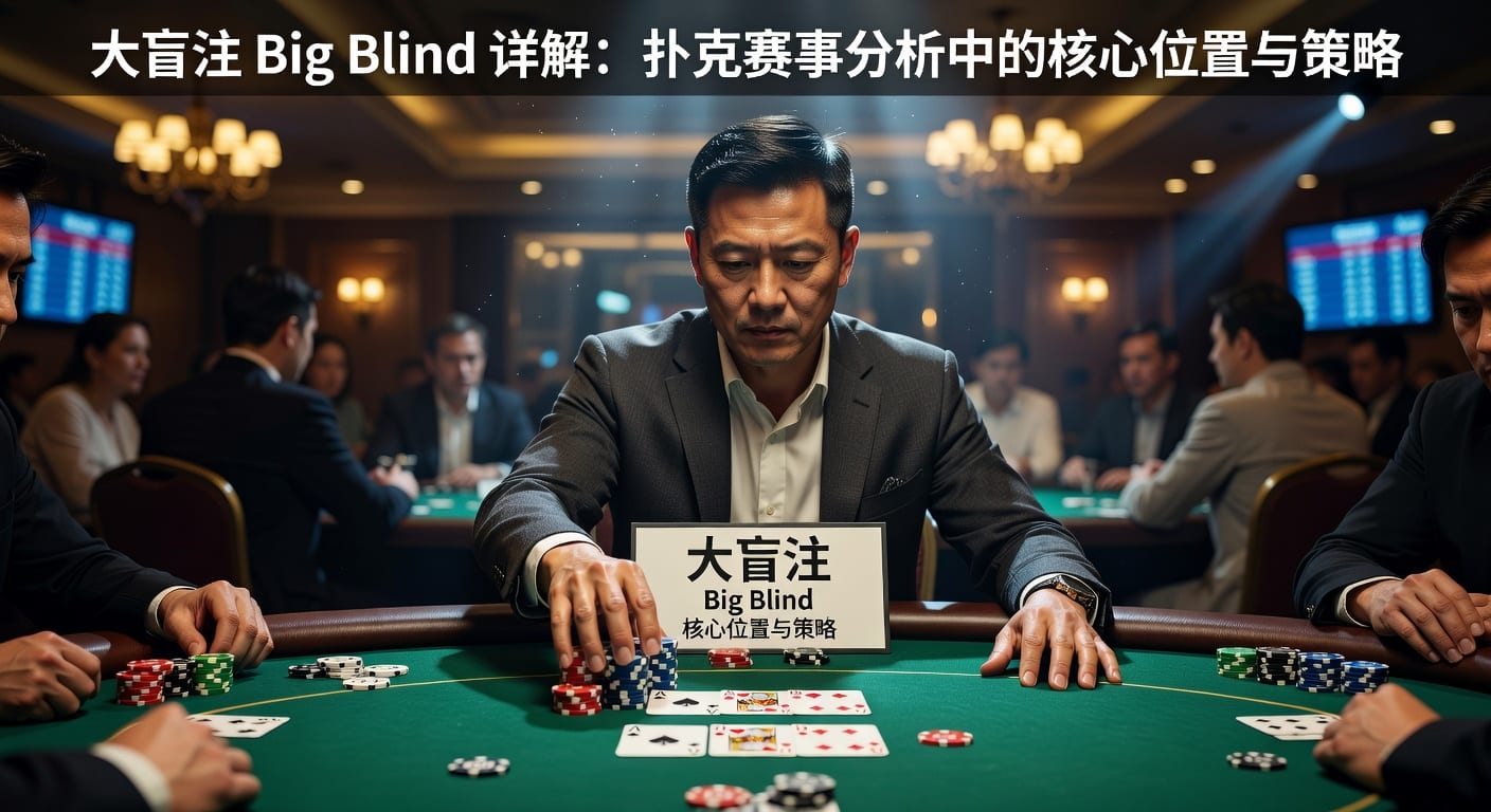 大盲注 big blind：含义、位置与实战判断
