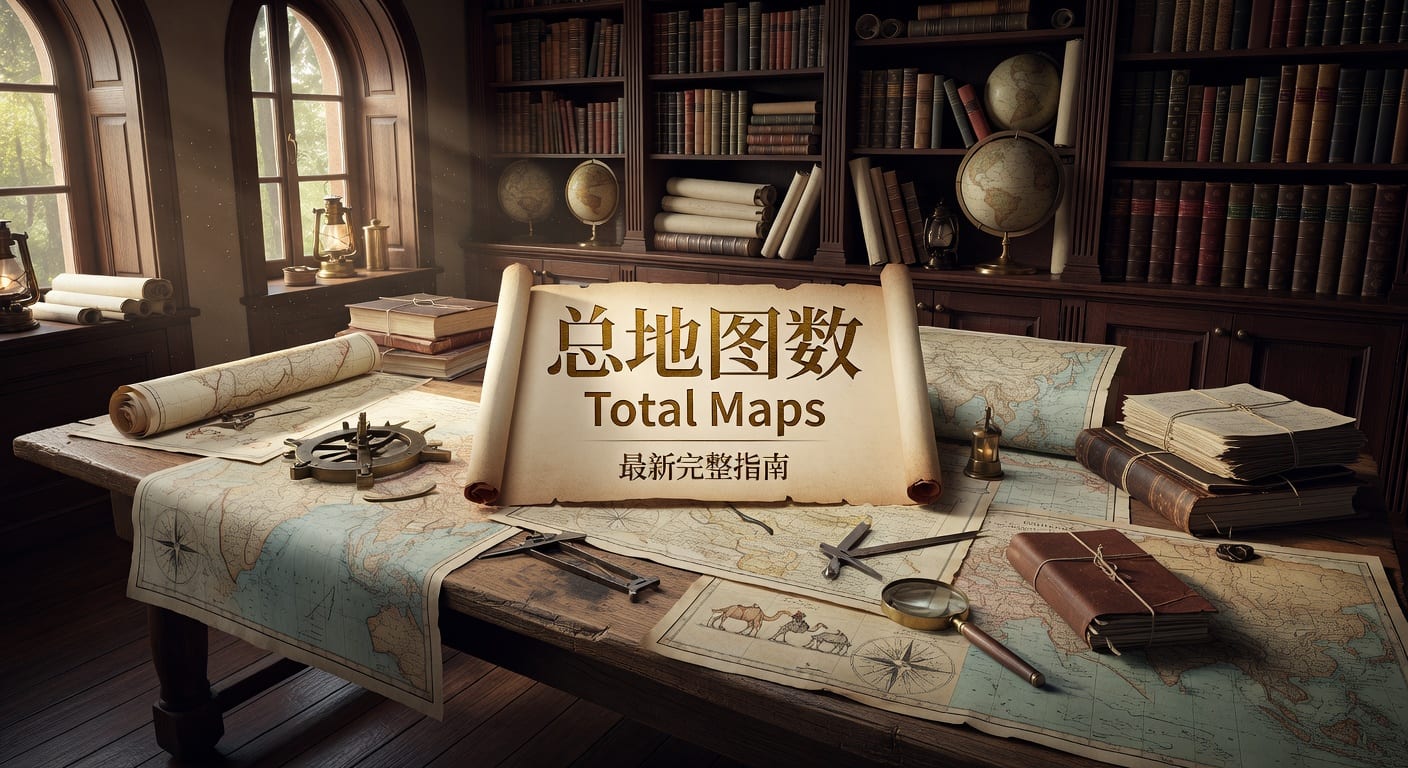 总地图数 Total Maps：赛事覆盖与检索解读
