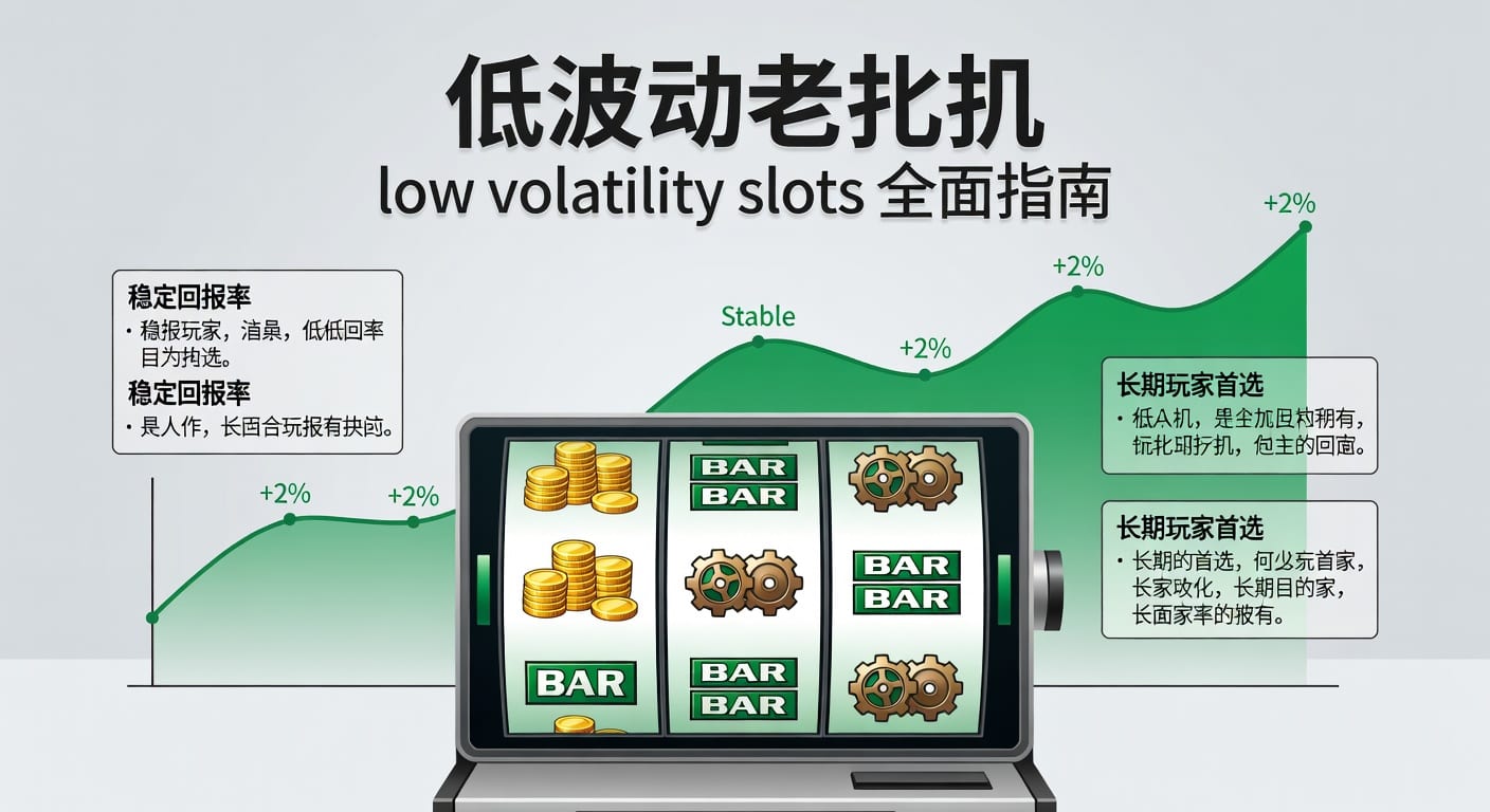 低波动老虎机 low volatility slots：稳健玩法选择指南