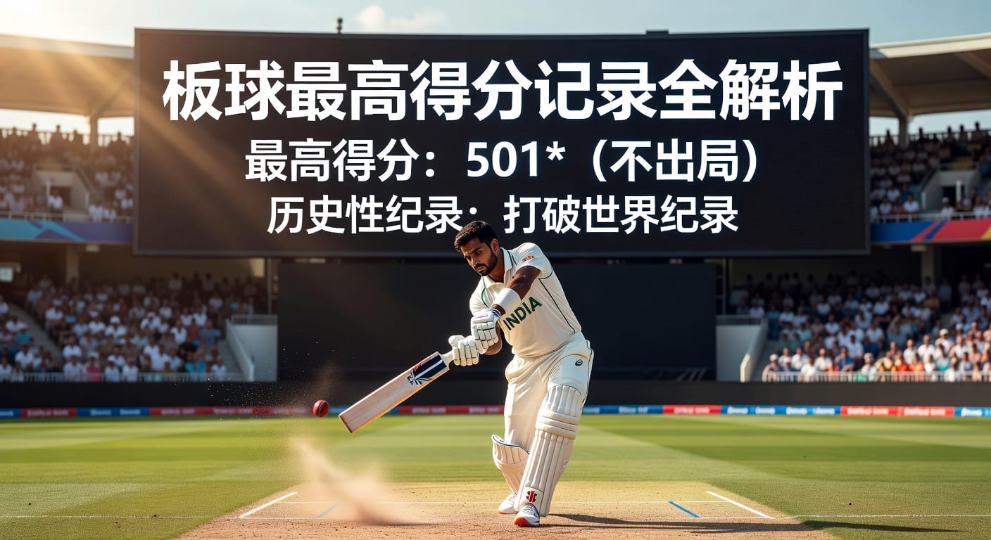 板球最高得分 Highest Score｜2026年纪录与比赛解读