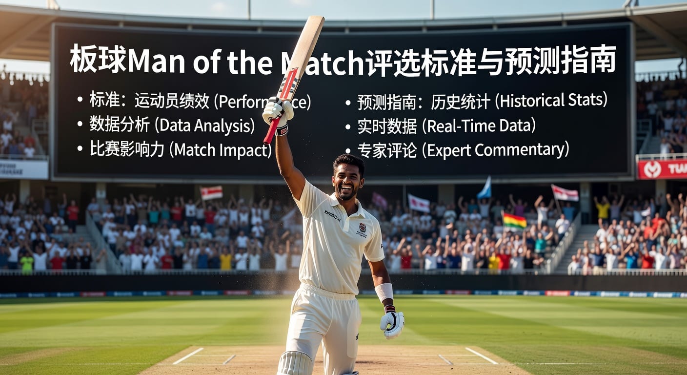 板球Man of the Match解析：2026年评选与投注技巧